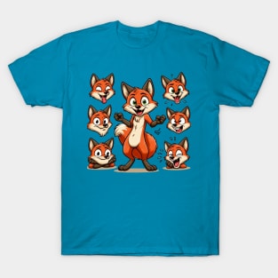 Funny foxes T-Shirt